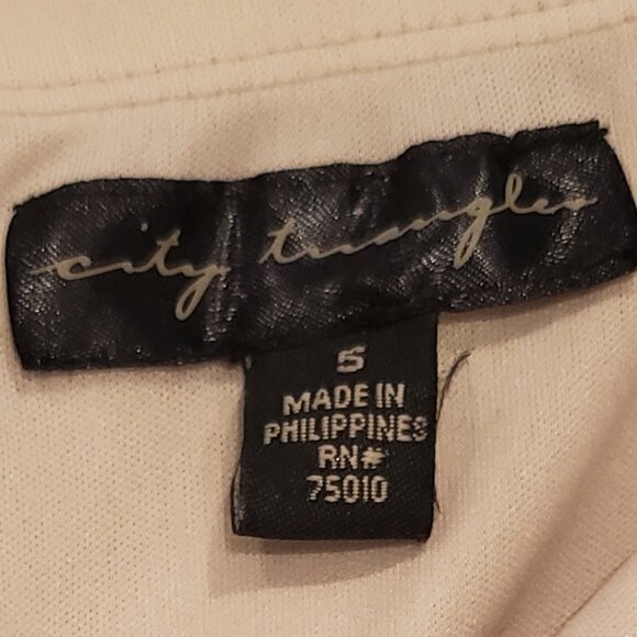 City Triangles Gold Sequin Fit and Flare Holiday Party Evening Dress - Picture 7 of 10